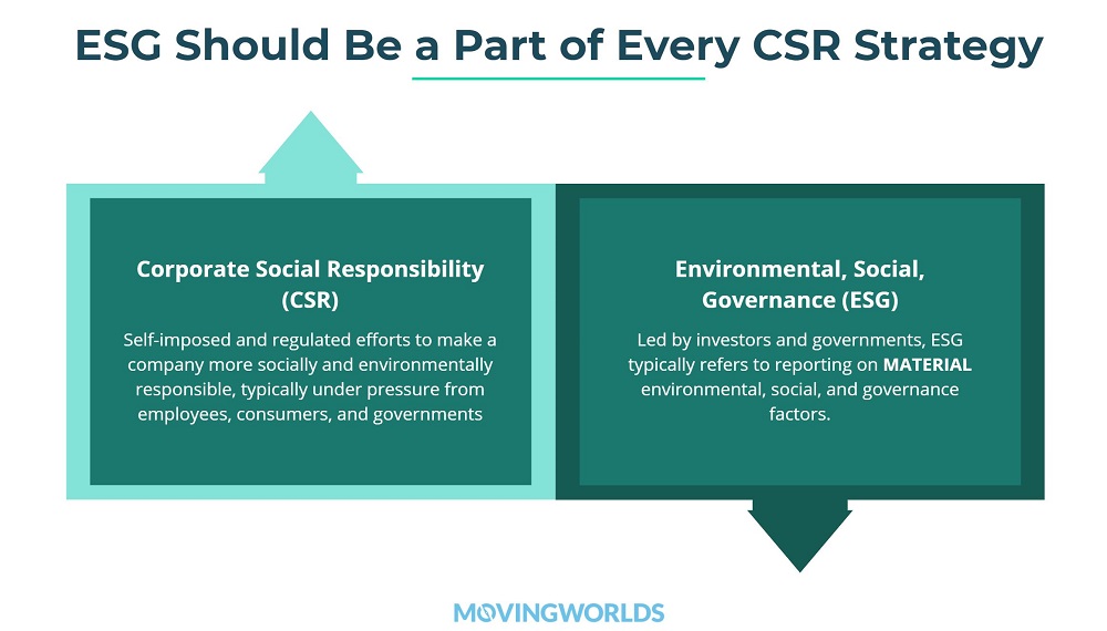 How Do CSR and ESG Work Together